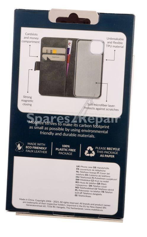 Mobilize Leather Bag Gsm - 81755 Mobilize Classic Gelly Wallet Book Case Samsung Galaxy S26 5g Black
