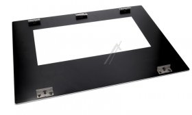 Oven inner Door Glass - C00142660 482000029652 Oven Door Inner Glass & Brackets [Whirlpool Indesit]