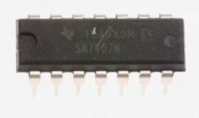 Texas Instruments Ic - Sn7407 Ic Dip14