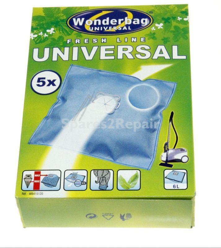 Vacuum Cleaner Bags - Wonderbag Wb415120 Bag Mint Aroma X5 [Groupe SEB]
