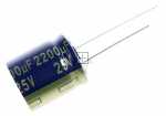 Panasonic 25v Radial Electrolytic 105 De - 2200uf-25v Elko Radial Pan 105° 18x20mm