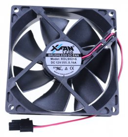 Ventilator Motor - 32030304 Tur fan Motor Dc(92x92x25) Rdl9025s-x [Vestel]