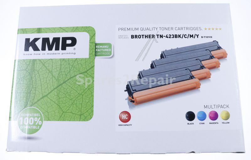 Kmp Toner Cartridge - 1265 3005 B-t101vx Toner Cartridge Multipack Cmyk