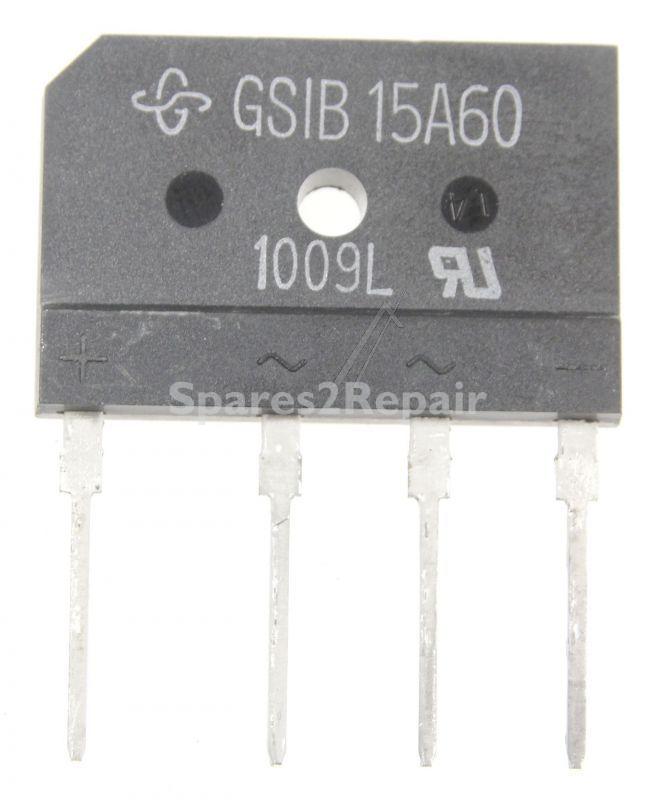 Samsung Bridge Rectifier - Bn81-05262a A-s-diode-bridge:gsib15a60