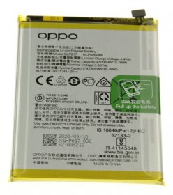 Oppo Phone Battery Packs - Blp817 4905609 Battery Oppo A15 & Oppo A15s @4100mah 3 85v 0 7c Blp817 For Aftersale