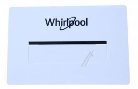 Handle - C00666306 488000666306 Handle Drawer Essent Assembly White Wh [Whirlpool Indesit]