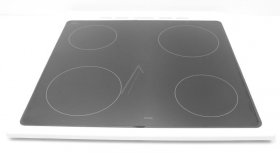 Ceramic Surface - 20729452 Ceramic Glass Assembly (slim Dsgn White) [Vestel]