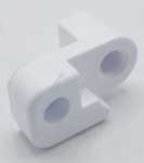 Stamper - C00502061 488000502061 Stop Door Left Greyuf70 [Whirlpool Indesit]