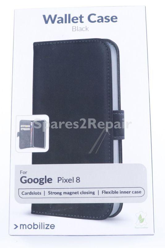 Mobilize Leather Bag Gsm - 29126 Mobilize Classic Gelly Wallet Book Case Google Pixel 8 Black