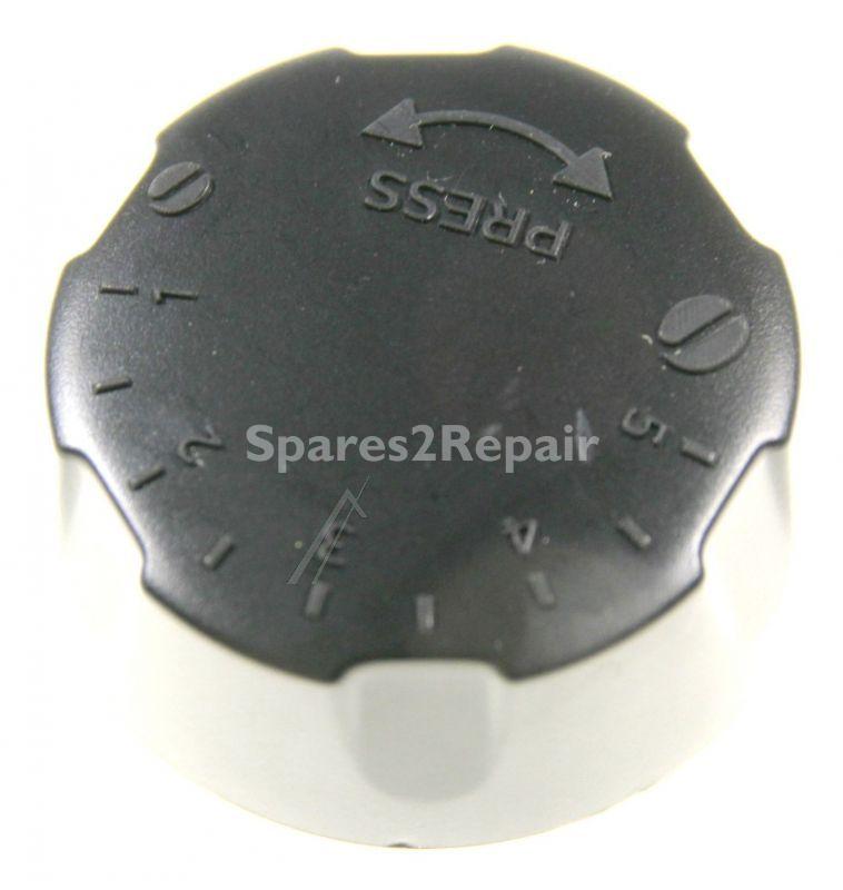 Saeco Control Button - 421944075131 Black Grind Adjust Knob 5 Pos S