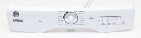 Operating Unit Screen - 40017615 Bezel Prtd+f Hle V9lg-80 [Candy Hoover]