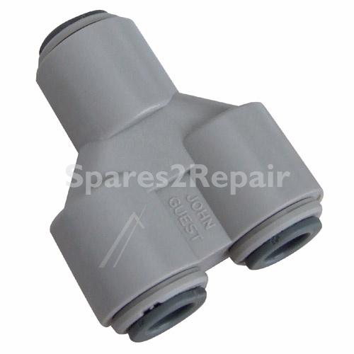 John Guest Hose Coupling For Drinking Water Systems 5-16" 8,0mm - Pm2308s Y-verbinder 8mm