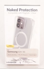 Mobilize Leather Bag Gsm - 29277 Mobilize Magsafe Compatible Naked Protection Case For Samsung Galaxy S24+ 5g Transparent