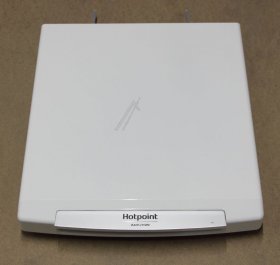 Flap - C00384945 481010846030 Lid Assembly Silver [Whirlpool Indesit]