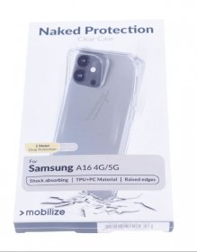 Mobilize Leather Bag Gsm - 80052 Mobilize Naked Protection Case Samsung Galaxy A16 4g-5g Clear