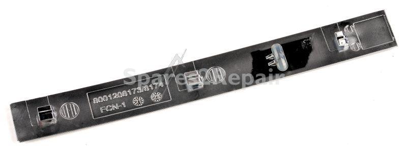 Insert Bit - 12046642 Insert Door Logo Clip Black Chrome_avg1 5_bo [Bosch Siemens]