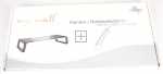 Mywall Cable Cover - Kabelkanal Aluminium 50mm 2-teilig Weiss 0 75m - HZ 4-0,75 W