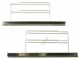 Telescopic Slideout Oven Grills - 11005091 Telescoping Extension Rails 1-fold [Bosch Siemens]