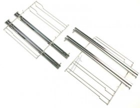 Telescopic Slideout Oven Grills - 17002064 Full Extension Rails 2-fold [Bosch Siemens]