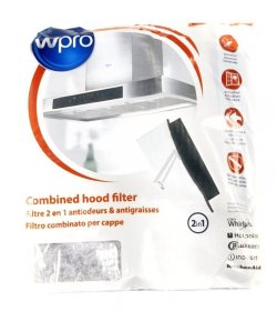 Grease Filter - C00380049 484000008524 Universal Filter Grease-carbon 2in1-470x570mm-450g-m² [Whirlpool Indesit]