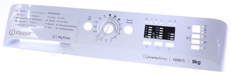 Operating Unit Screen - C00630773 488000630773 Control Panel+handle Gw Mtwa 912 [Whirlpool Indesit]