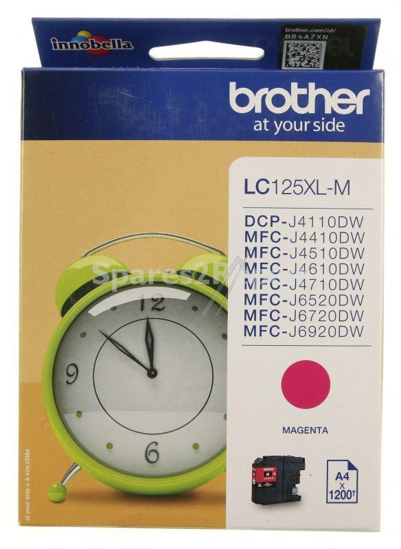 Brother Cartridge - Lc125xlm Ink Cartridge Magenta