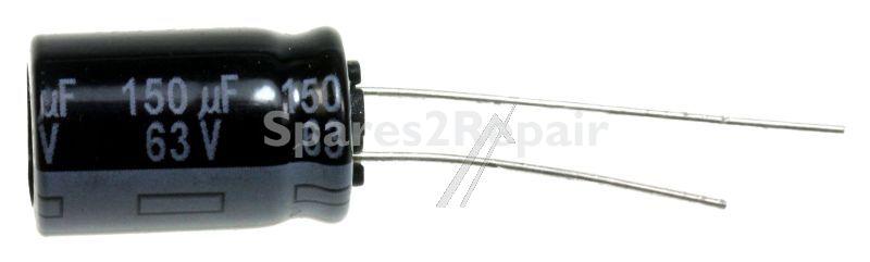 Panasonic 63v Radial Electrolytic 105 De - 150uf-63v Eeufr1j151 Elco Radial Pan 105° 10x16mm