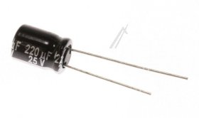 Panasonic 25v Radial Electrolytic 105 De - 220uf-25v Eeufr1e221 Capacitor Pan 105° 8 0x11 5mm Low-esr