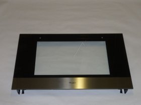 Oven outer Door - C00373860 481010395547 Oven Glass Assembly+supp Ort [Whirlpool Indesit]