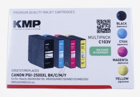 Kmp Cartridge - 1565 0050 C103v Ink Cartridge Multipack Cymk 147ml
