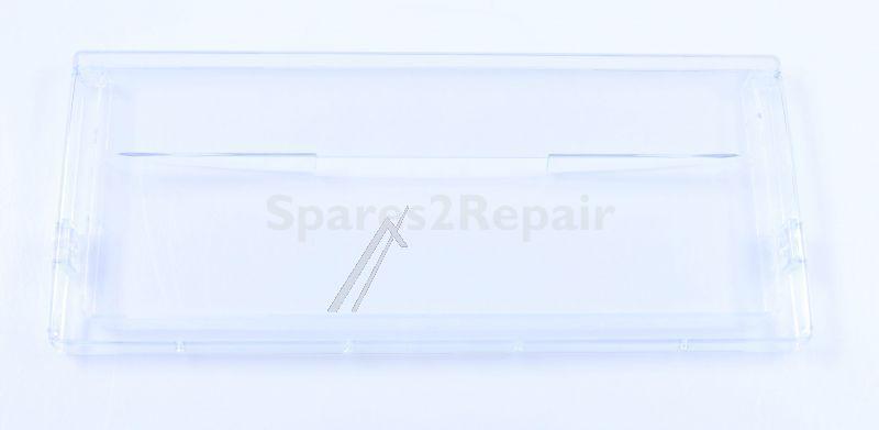 Drawer Front - C00283231 482000031571 Freezer Flap-cristal (lxh) 384x162x25 [Whirlpool Indesit]