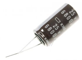 Nippon Chemi Con 25v Radial Electrolytic 105 De - 6800uf-25v Elko Radial 105° 18x35 5 Rm 7 5