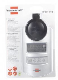 Brennenstuhl Timer/clock Module - Primera-line Dt Ip44 Digitale Wochenzeitschaltuhr