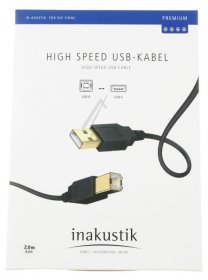 Inakustik Usb connector - Premium High Speed Usb 2 0a  B 2 0 M