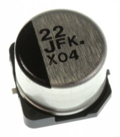 Panasonic 6,3v Smd-electrolytic 105 Degr - 22uf-63v Smd-elko Pan 105° 8x6,2mm