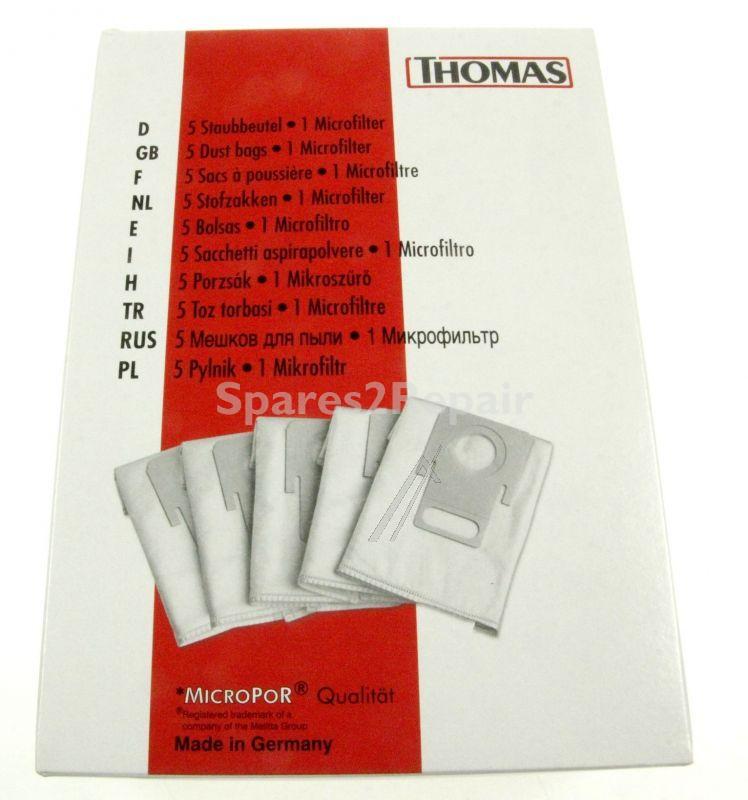 Thomas Vacuum Cleaner Bags - Set23 787412 Vacuum Cleaner Bags -set 23