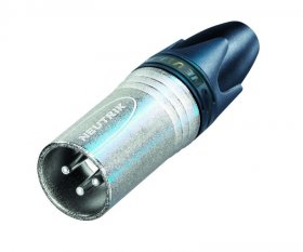 Neutrik Xlr Plug - Nc-3mxx 0347490 Xlr Plug 3 Pin Neutrik Professional