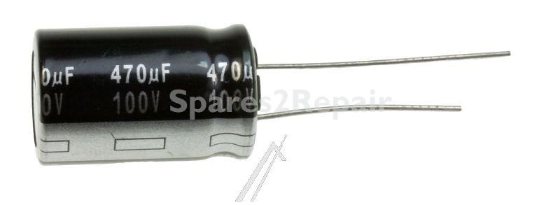 Panasonic 100v Radial Electrolytic 105 D - 470uf-100v Elco Radial Pan 105° 16x25mm