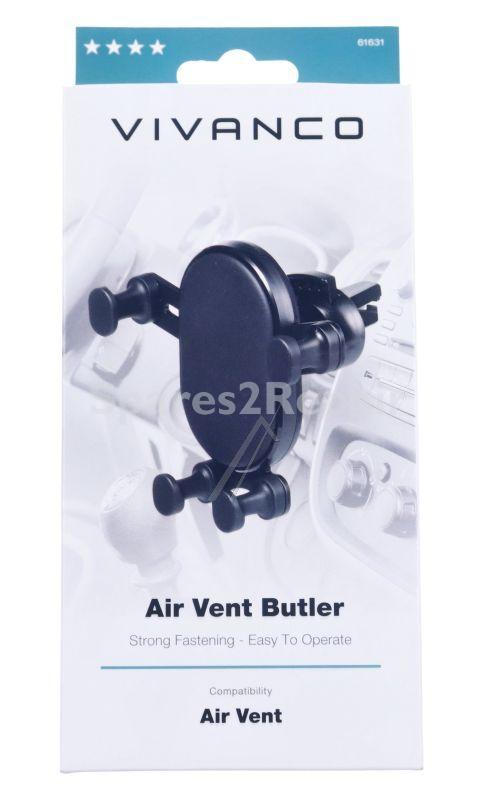 Vivanco Capstan Mounting - Avbutlervv Kfz-phone-luftungsgitterhalter Butler