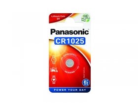 Panasonic 3.0v Button Cell Battery - Cr1025 3v - 30mah Lithium Button Cell Battery 1 Blister