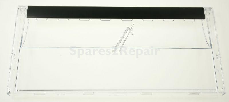 Drawer Front - C00386105 482000092763 Crisper Front White Upper With Seri [Whirlpool Indesit]