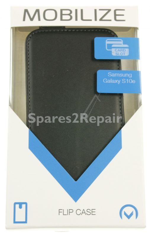 Mobilize Leather Bag Gsm - 24834 Classic Gelly Flip Case Samsung Galaxy S10e Black
