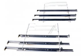 Telescopic Slideout Oven Grills - 17006335 Full Extension Rails 3-fold [Bosch Siemens]