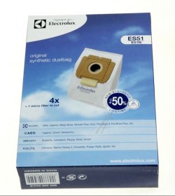 Vacuum Cleaner Bags - Es51 9002565449 Es51 Mondo Plus Z23 Bagsx4+1mc [Electrolux Aeg]