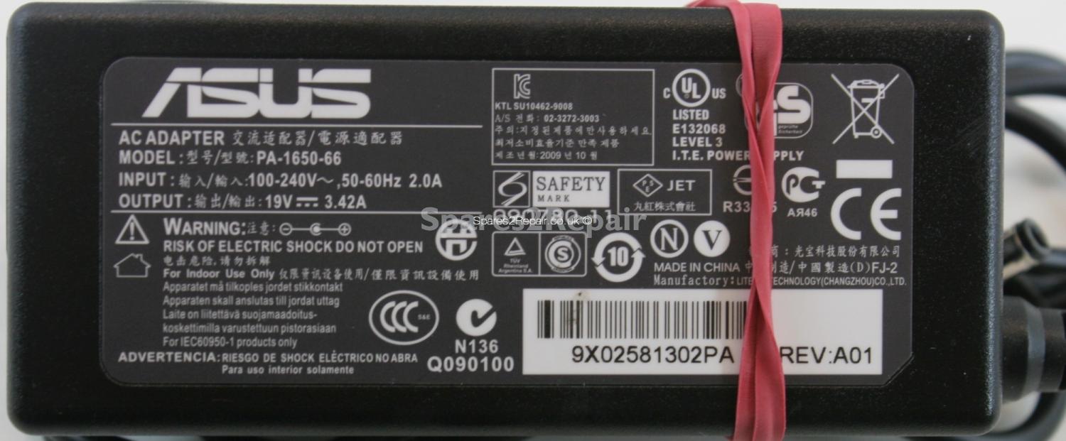 Asus - Charger - PA-1650-66 - 19V 3.42A (Original)