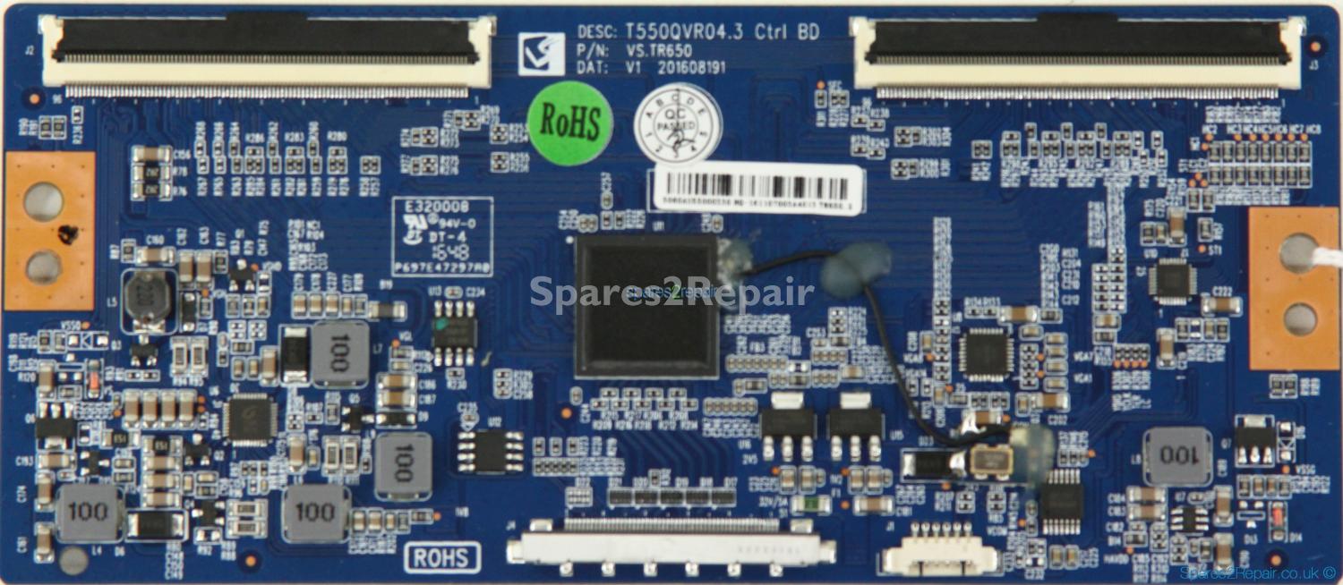 Baird TI5509LEDBH - T-Con - VS.TR650 - T550QVR04.3 Ctrl BD - V1 201608191
