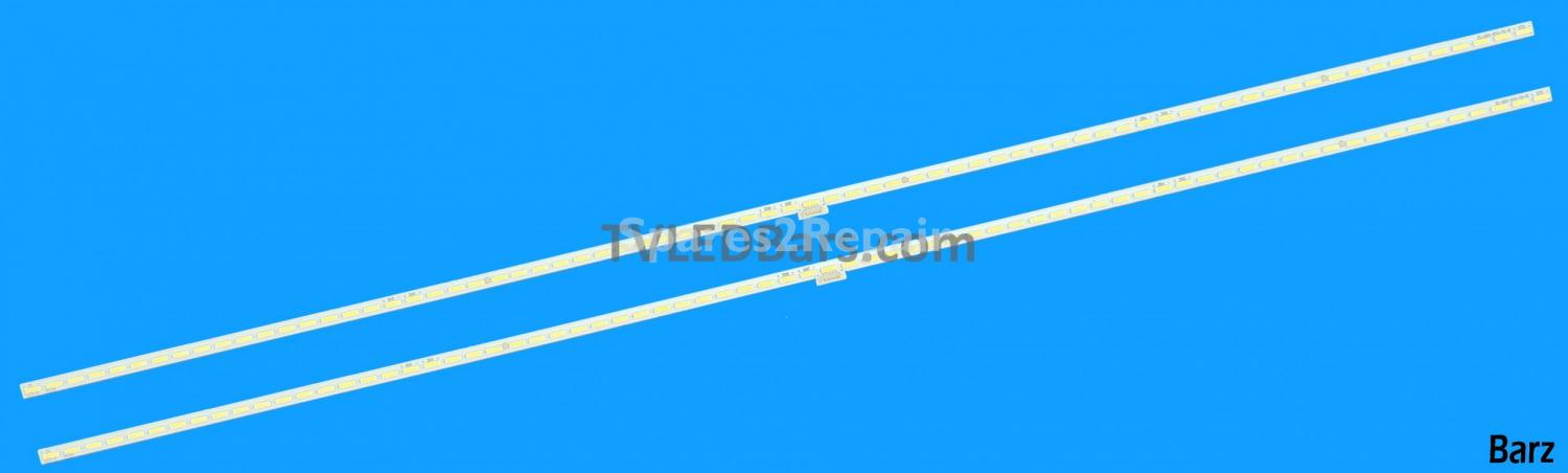 Barz LED Backlight Array Philips 55PUS7601 55PUS7101 55" TPT550U2-EQLSJA.G REV: SC4D CL-550-072-V1-R + L 2pcs