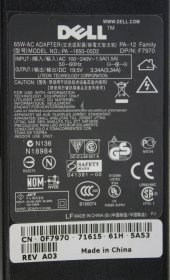 Dell - Charger - F7970 - Rev A03 - PA-1650-05D2 - 19.5V 3.34A (Original)