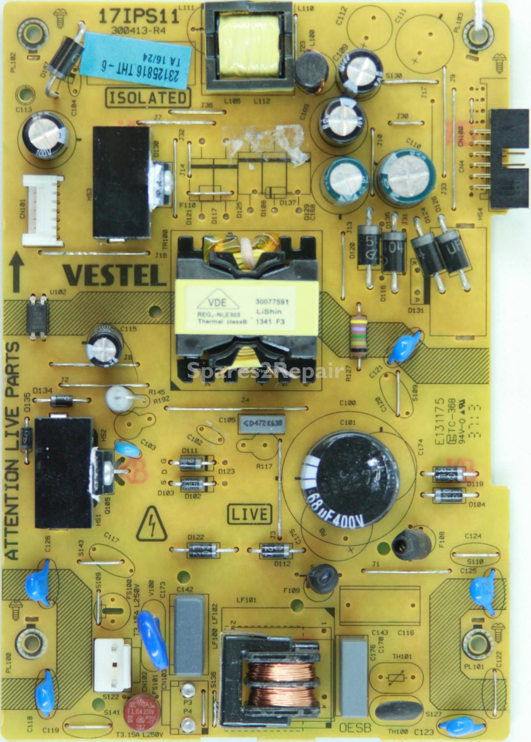 Digihome 32189HDLEDT2 - Power Supply - 23125816 - 17IPS11 - 300413-R4