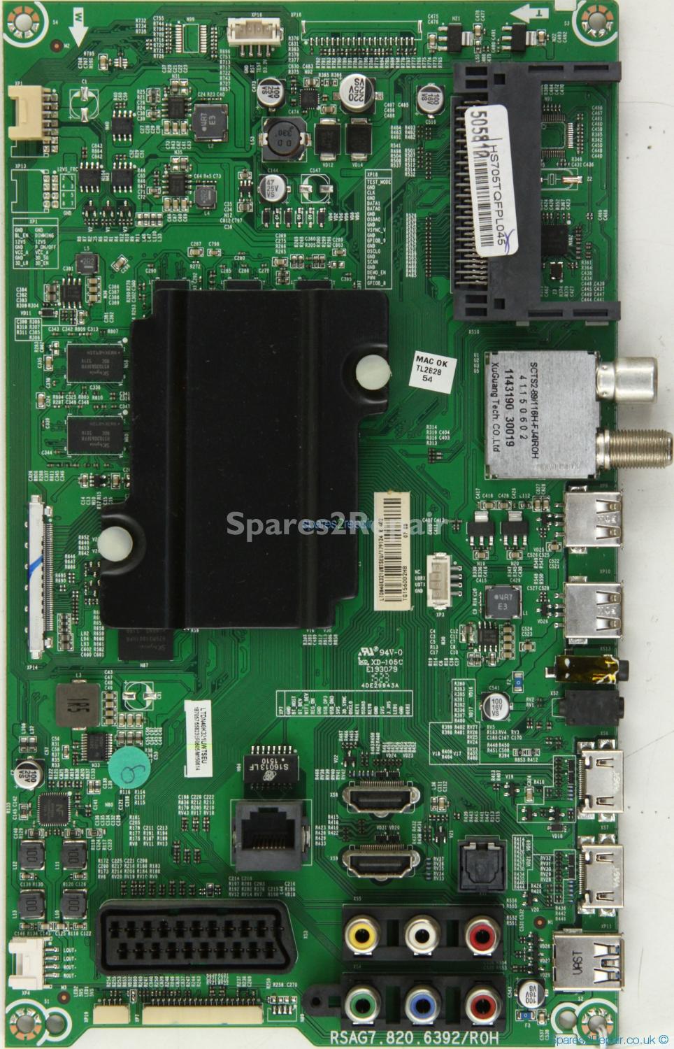 HiSense UB40EC591UWTSEU - Main AV - 187057 - 179124 - RSAG7.820.6392